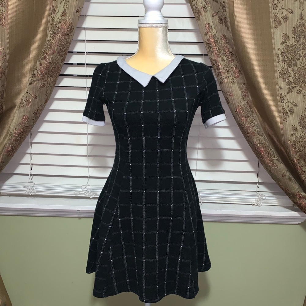 White Collar Schoolgirl Dress